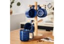 vancasso Kaffeeservice 4-tlg. Steingut Blau Reaktivglasur Bild 3