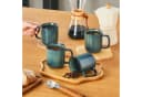 Vancasso Becher-Set 4-tlg. Steingut Grün Reaktivglasur Bild 5