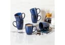 vancasso Kaffeeservice 6-tlg. Steingut blau Reaktivglasur Bild 3