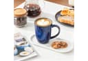 vancasso Kaffeeservice 6-tlg. Steingut blau Reaktivglasur Bild 4