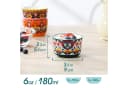 vancasso Portionsförmchen 6-tlg. Bunt Porzellan Böhmischer Stil Bild 1