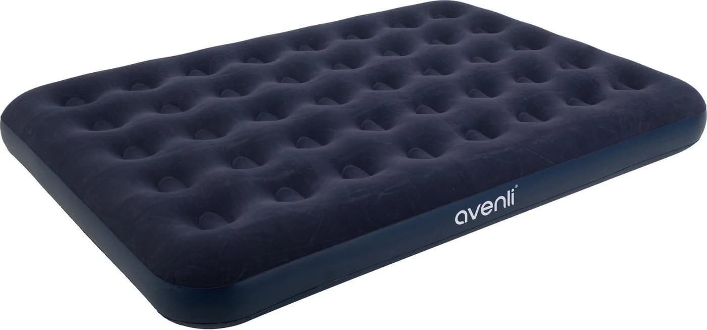 Avenli Luftbett Camping blau 191x137x22cm Double-Size - Bild 2