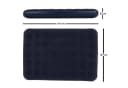 Avenli Luftbett Camping blau 191x137x22cm Double-Size Bild 5