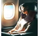 Avenli Aufblasbares Nackenkissen Reise Ergonomisch Beflockt Bild 1