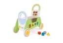 Classic World Rutscherauto 2-in-1 Bunt Holz Bild 2