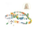 Classic World Holz Domino Set Ozean 100 Teile Meerestiere Bild 3