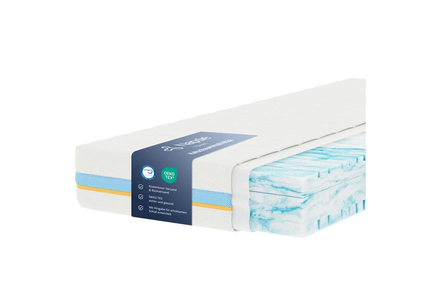 Napsie Kaltschaummatratze Dual-Core 7-Zonen waschbar H2/H3 - Bild 2