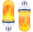 VERK GROUP LED Flammenlampe E27 9W Flacker Effekt Warmweiß Bild 2