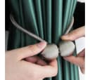 Verkgroup Magnetische Raffhalter 2er Set Gold 45 cm Bild 1