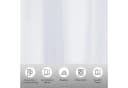 OTTO home Scheibengardine Bitola Transparent Grün Schlaufen Voile Bild 3