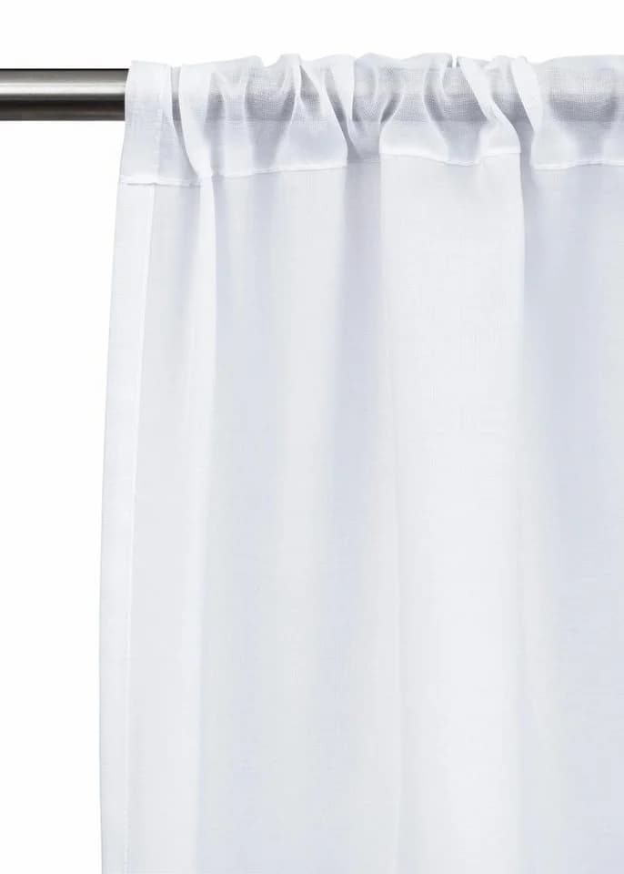 OTTO HOME Scheibengardine Idaho Weiß Transparent Bestickt - Bild 4