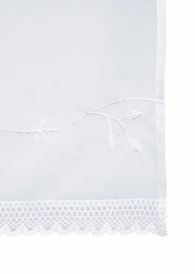 OTTO HOME Scheibengardine Idaho Weiß Transparent Bestickt - Bild 5