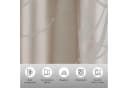 OTTO home Scheibengardine Anna Beige Äste-Motiv Viskose Polyester Bild 3