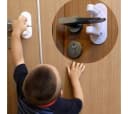 RACEL Kindersicherung Tür Fenster 2er Set Türdrückerschloss Babysicherung Bild 1