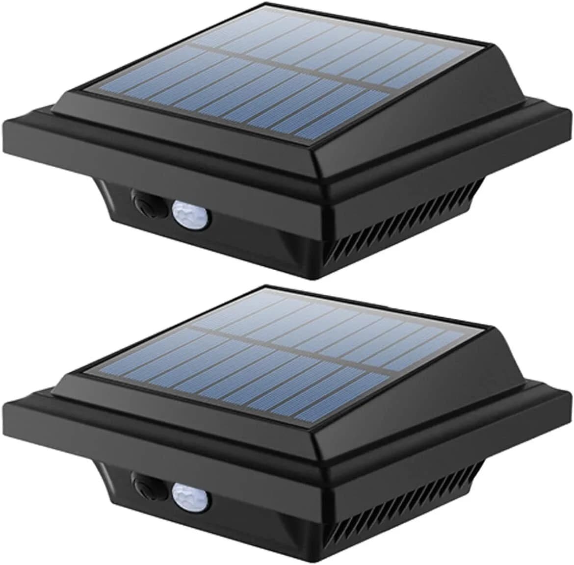 KingLux LED Dachrinnenleuchte 40LEDs Solarlampen mit Bewegungsmelder Warmweiß - Bild 2