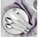 KingLux Besteck-Set 24-tlg. 6 Personen Edelstahl Silber Glänzend Bild 5
