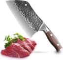 KingLux Serbisches Handgeschmiedetes Hackmesser mit Holzgriff Bild 4