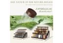 KingLux Gewürzbehälter Set mit 24 Gläsern und Akazienholz Regal Bild 5
