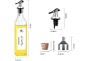KingLux Ölspender Set 4x500ml mit Bambus-Regal & Zubehör Bild 1