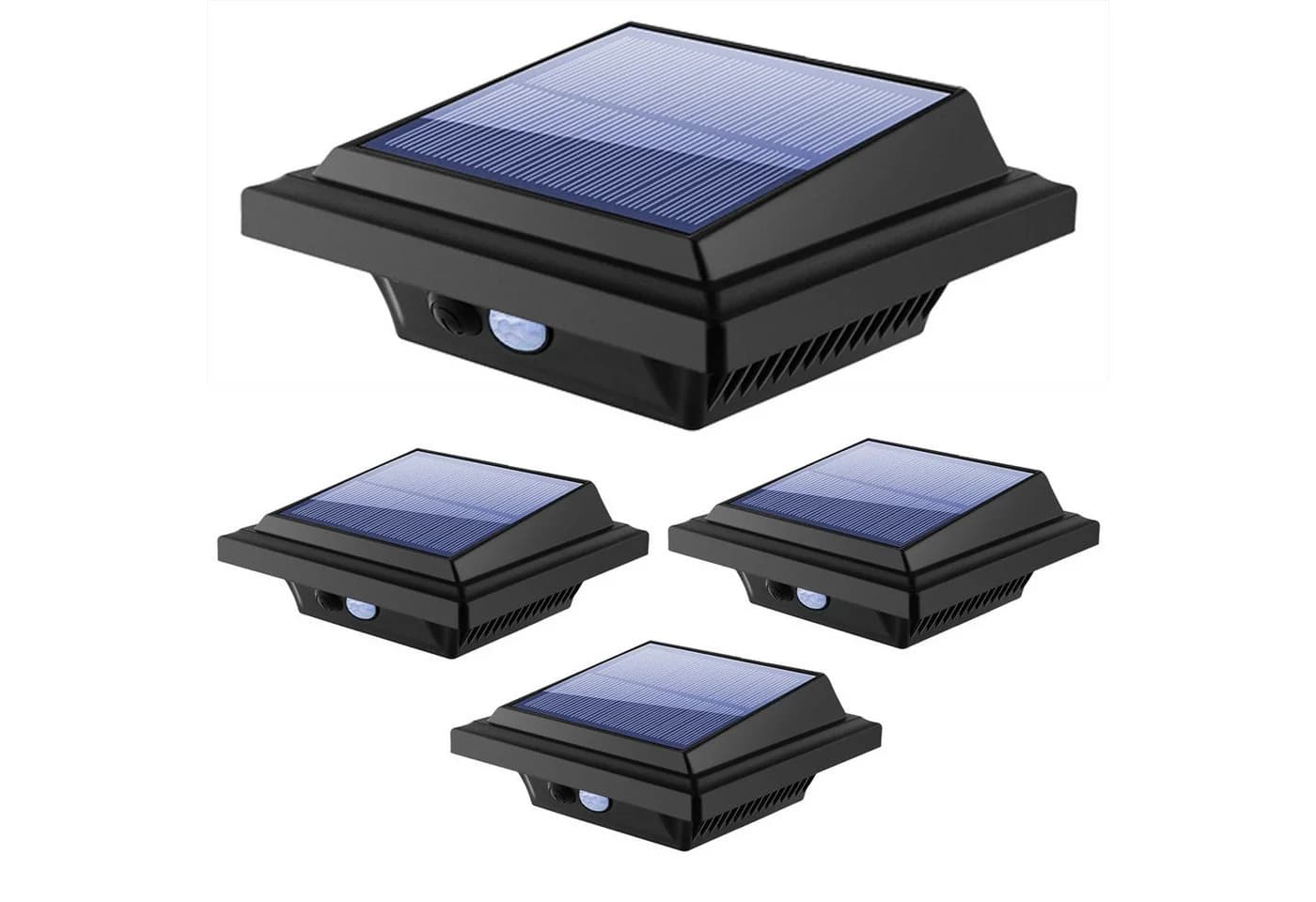 KingLux LED Dachrinnenleuchte 40LEDs Solarlampen mit Bewegungsmelder Warmweiß - Bild 2