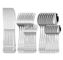KingLux Besteck-Set 40-tlg. Royal 8 Pers. Edelstahl Silber Hochglanz Bild 2