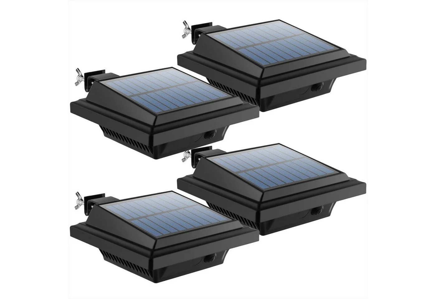 KingLux LED Dachrinnenleuchte 40LEDs Solar Schwarz - Bild 2