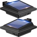 KingLux LED Dachrinnenleuchte 40LEDs Solar Schwarz Bild 3