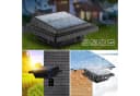 KingLux LED Dachrinnenleuchte 40LEDs Solar Schwarz Bild 5