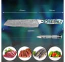 KingLux Damast Kiritsuke Küchenmesser 67 Lagen VG-10 Damaststahl Bild 1