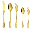KingLux Besteck-Set 40-tlg. Gold 18/10 Edelstahl für 8 Personen Bild 2