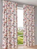 Vorhang HEINE HOME Gr. 3 Weiß-Bunt Florales Design Bild 3