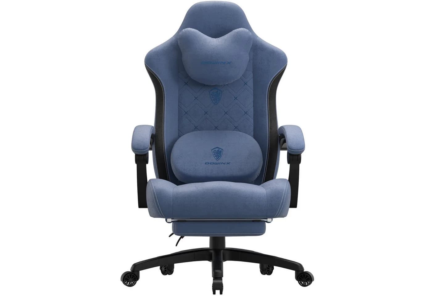 Dowinx Gaming-Stuhl Bürostuhl mit Massage & Heizung blau - Bild 2