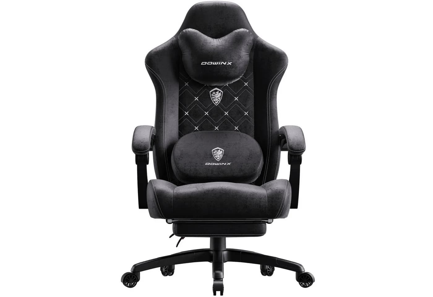 Dowinx Gaming-Stuhl Bürostuhl mit Massage & Heizung Schwarz - Bild 2