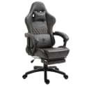 Dowinx Luxuriöser Gaming-Stuhl Ergonomisch PU Leder Massage-Lendenstütze Bild 2