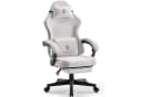 Dowinx Gaming-Stuhl Beige mit Massage und Fußstütze Bild 2