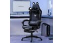 Dowinx Gaming-Stuhl Süße Katze Edition Rosa/Weiß Ergonomisch Bild 2