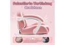 Dowinx Gaming-Stuhl Süße Katze Edition Rosa/Weiß Ergonomisch Bild 4