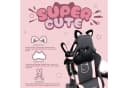 Dowinx Gaming-Stuhl Süße Katze Edition Rosa/Weiß Ergonomisch Bild 1