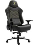 Dowinx Gaming-Stuhl Bürostuhl Schwarz 200kg Belastbarkeit 4D Armlehnen Bild 2