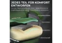 Dowinx Gaming-Stuhl Atmungsaktiver Ergonomischer Bürostuhl Mikrofaser-Velours Bild 5