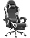 Dowinx Gaming-Stuhl Bürostuhl Massage Sessel mit höhenverstellbaren Linkage-Armlehnen Bild 2