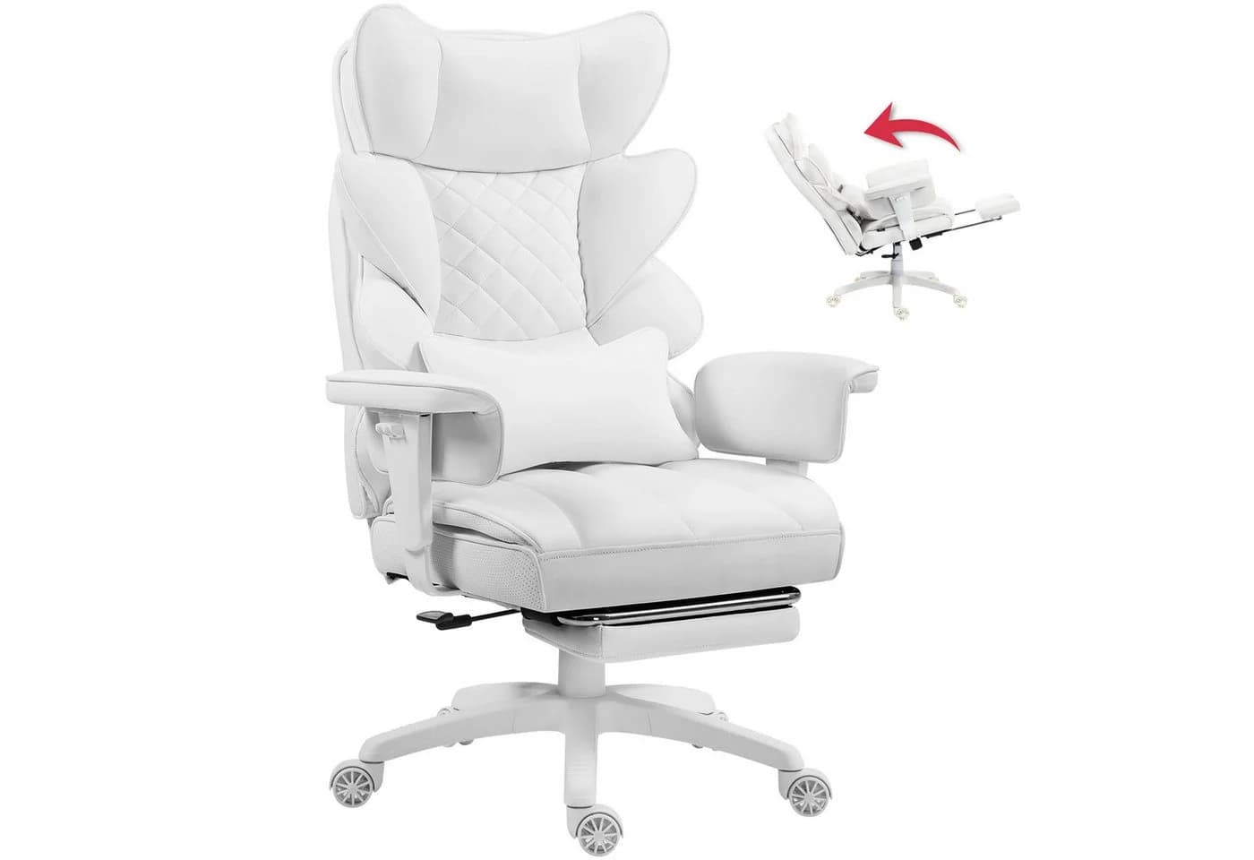 Dowinx Gaming-Stuhl Bürostuhl Ergonomisch mit Taschenfeder-Kissen - Bild 2
