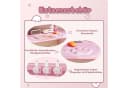 Dowinx Gaming Schreibtisch Rosa mit Katzenpfoten, Steckdose & Stauraum Bild 3