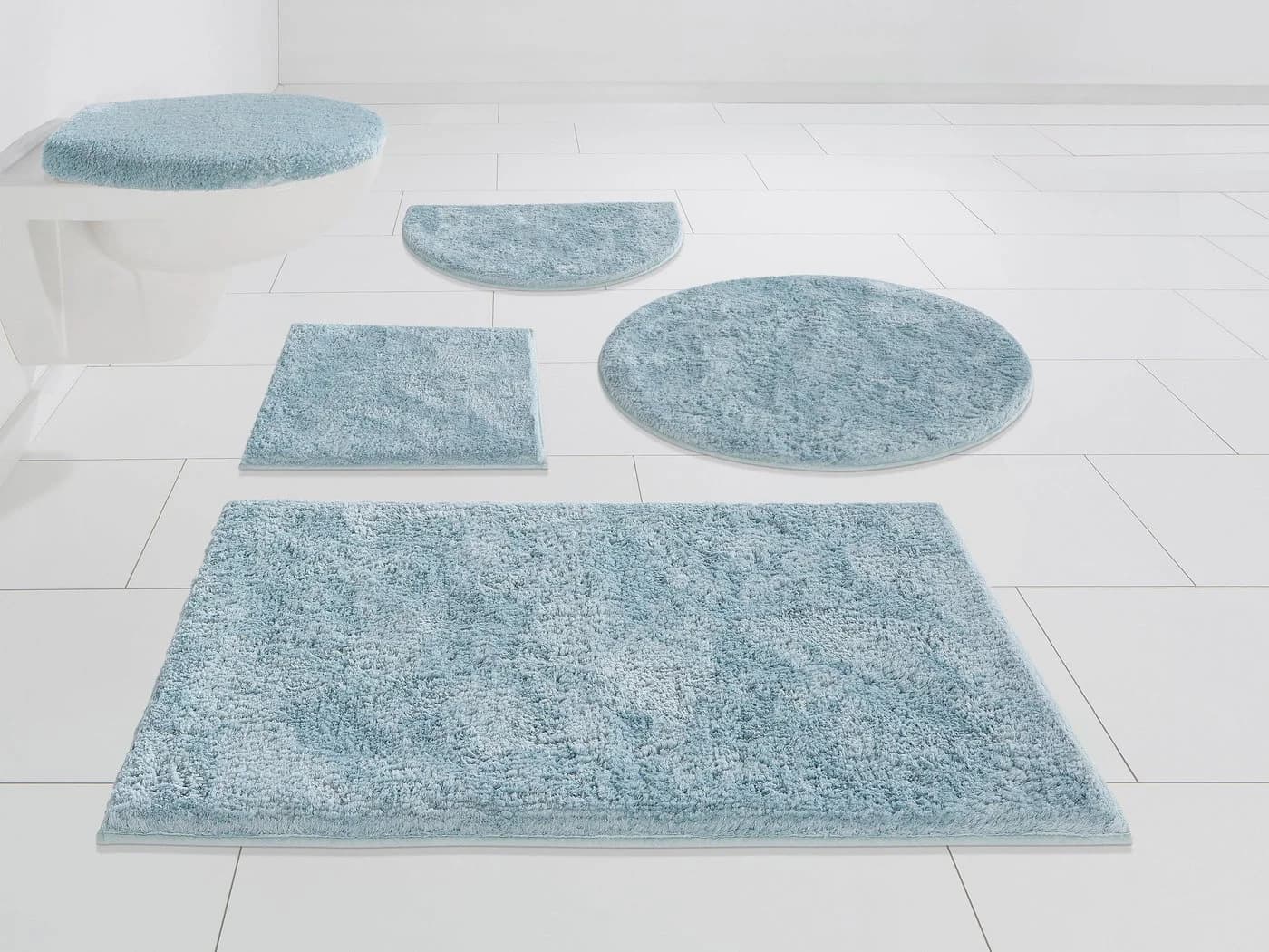 OTTO home Badematte Jos Blau Uni Rutschhemmend - Bild 2