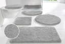 OTTO home Badematte Sanremo Grau Uni-Design Rutschhemmend Bild 2