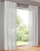 Dekostore Gardine Gr. 2 Weiß Polyester 135x175 cm Bild 1