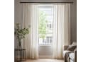 Deconovo Halbtransparente Gardinen mit Kräuselband Voile Vorhänge für Wohnzimmer, Lichtfilterung Bild 2