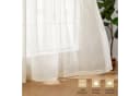 Deconovo Halbtransparente Gardinen mit Kräuselband Voile Vorhänge für Wohnzimmer, Lichtfilterung Bild 5