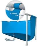 Intex Framepool Rechteckig Aufstellpool Blau Stahlrahmen Bild 1