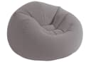 Intex Luftsessel Beanless Bag Chair Grau Aufblasbar Bild 5